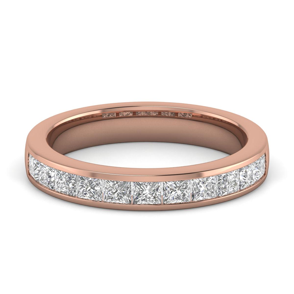 Bay in 18k Rose Gold — view 2