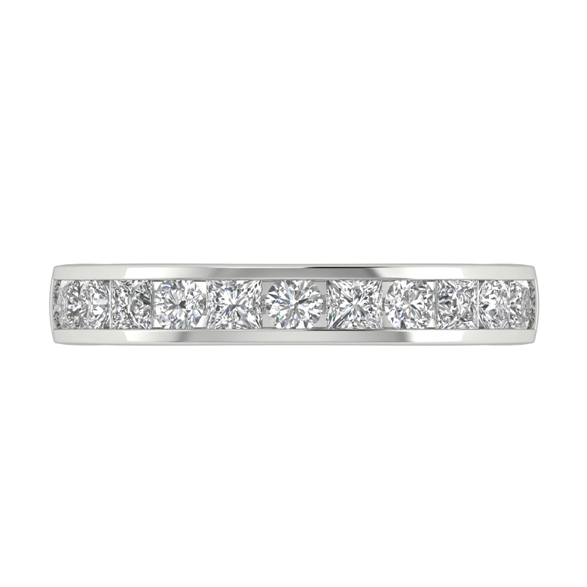 Abbi in 18k White Gold — view 3