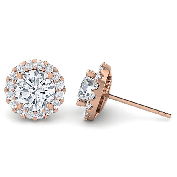 Corina in 18k Rose Gold — view 2