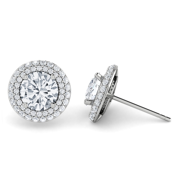 Diane in 18k White Gold — view 2