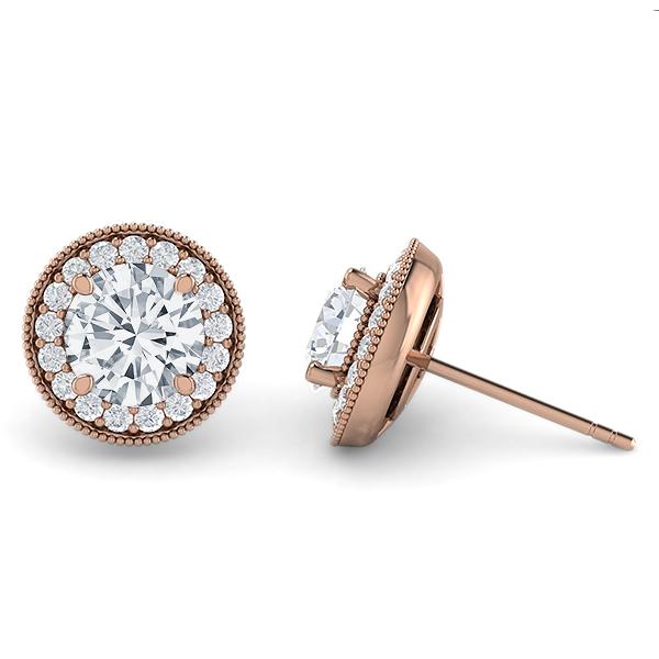 Norah in 18k Rose Gold — view 2