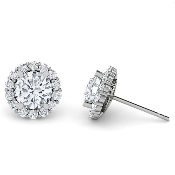 Kenley in 18k White Gold — view 2