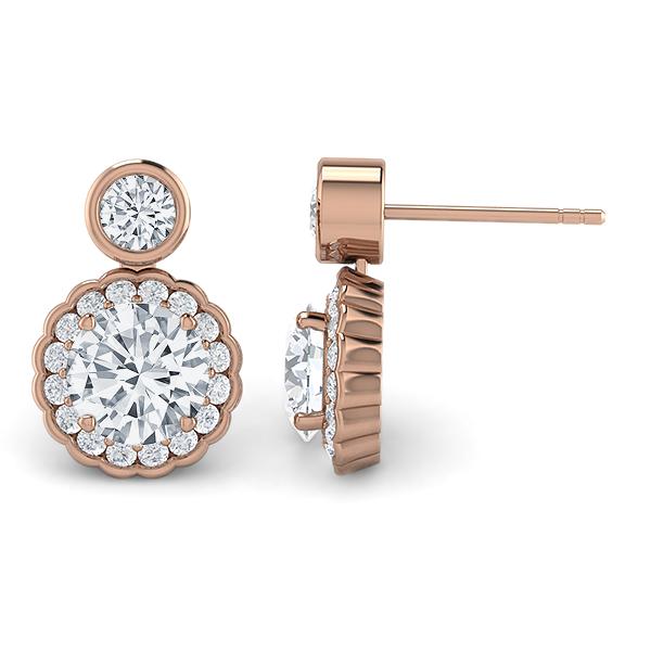 Chelsea in 18k Rose Gold — view 2