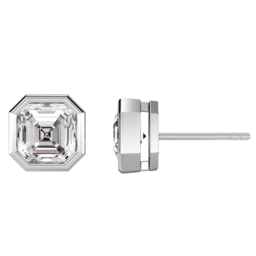 Kasey in 18k White Gold — view 2