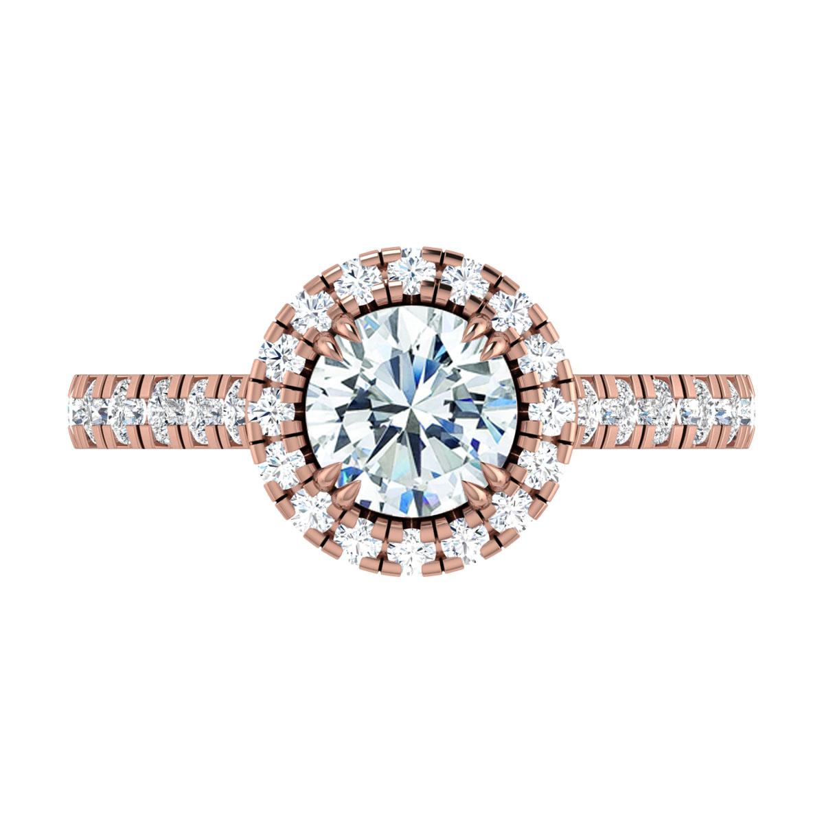 Abigail in 18k Rose Gold — view 5