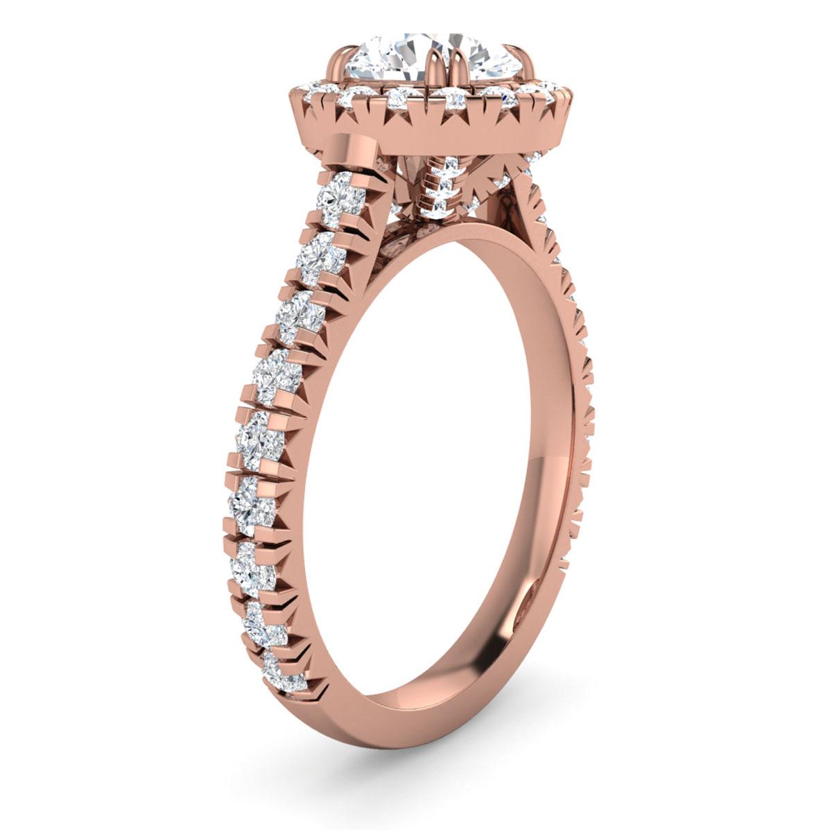 Abigail in 18k Rose Gold — view 3
