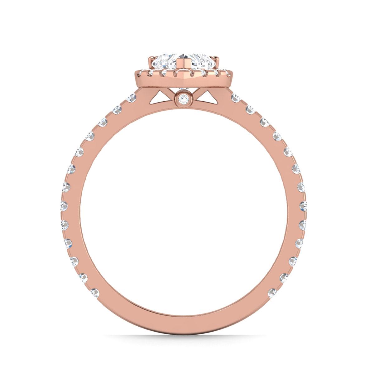 Amy in 18k Rose Gold — view 2