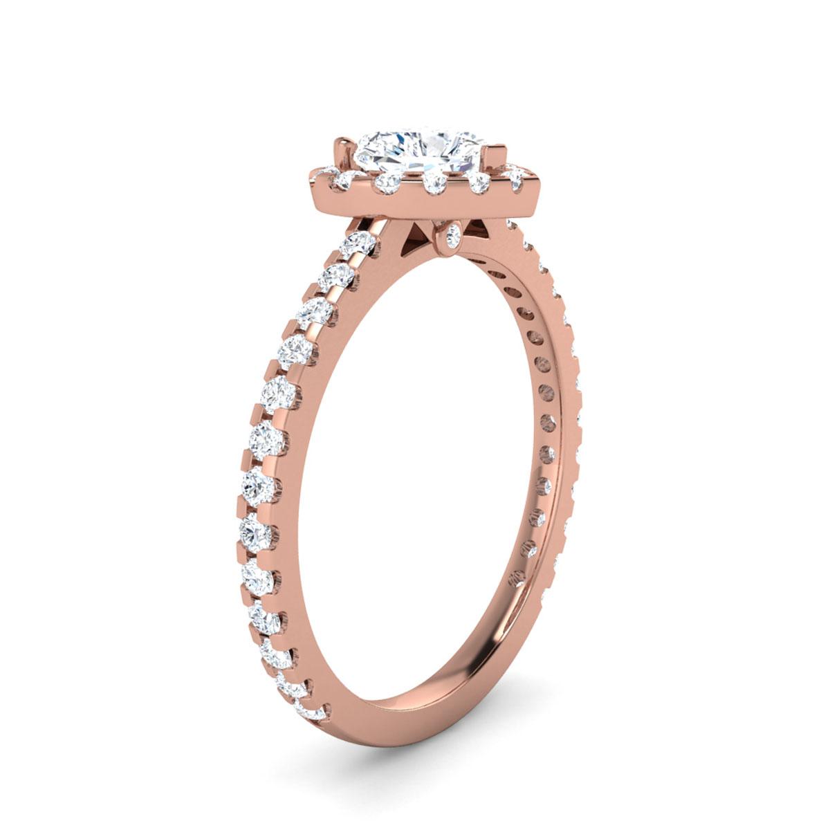 Amy in 18k Rose Gold — view 3