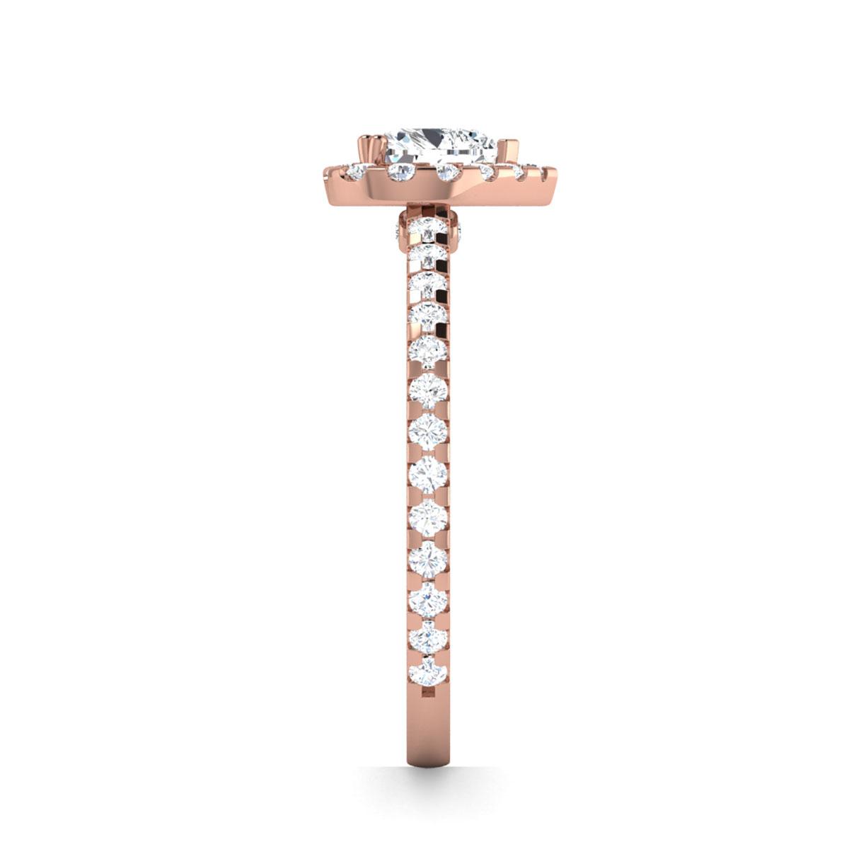 Amy in 18k Rose Gold — view 4