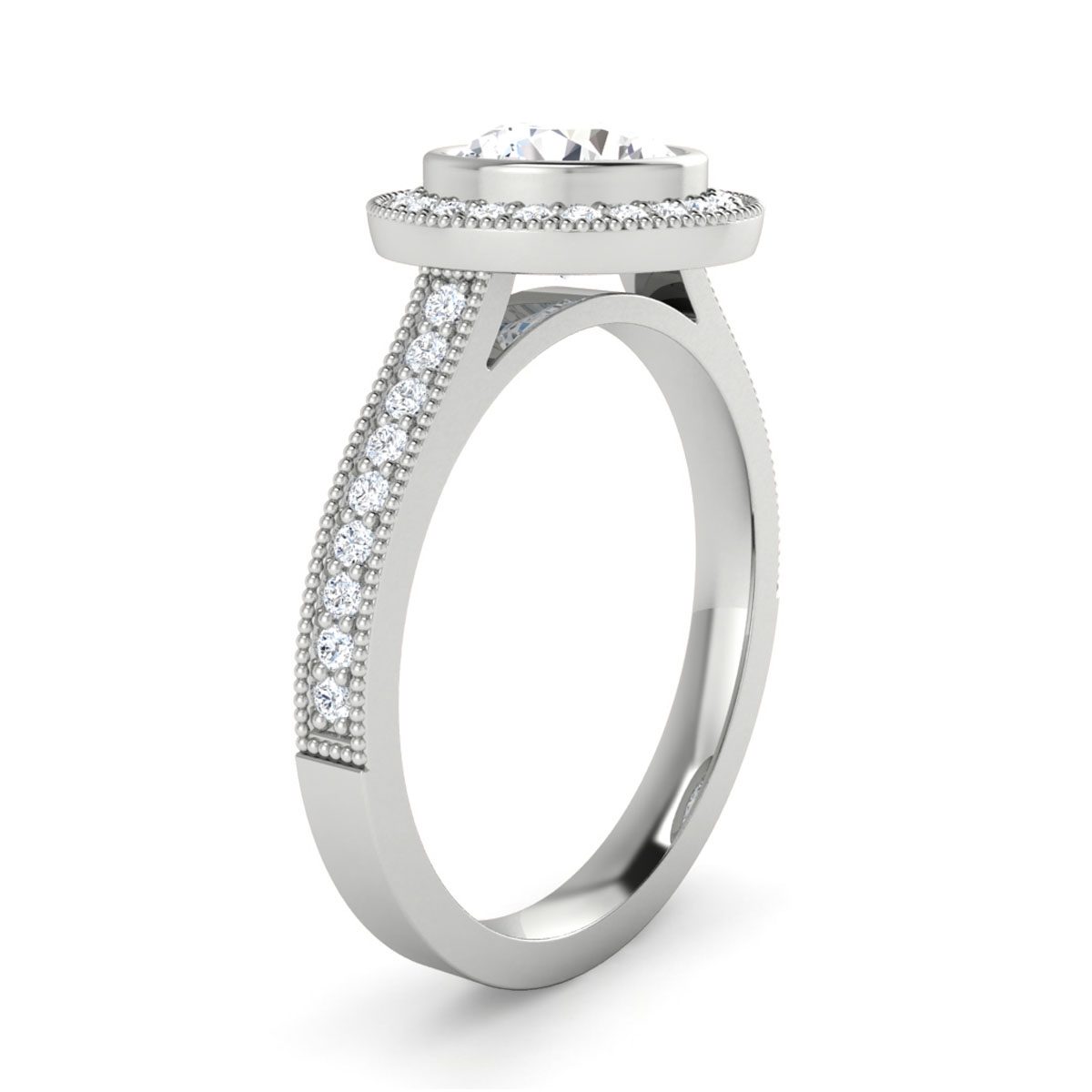 Anna in 18k White Gold — view 3