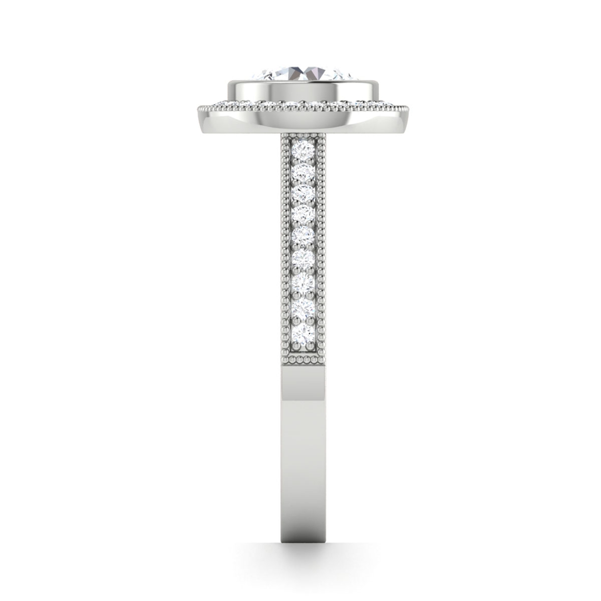 Anna in 18k White Gold — view 4