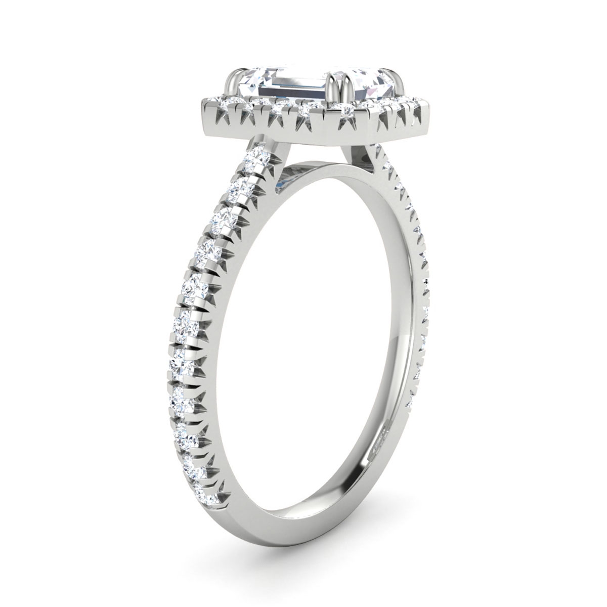 Eden in 18k White Gold — view 3