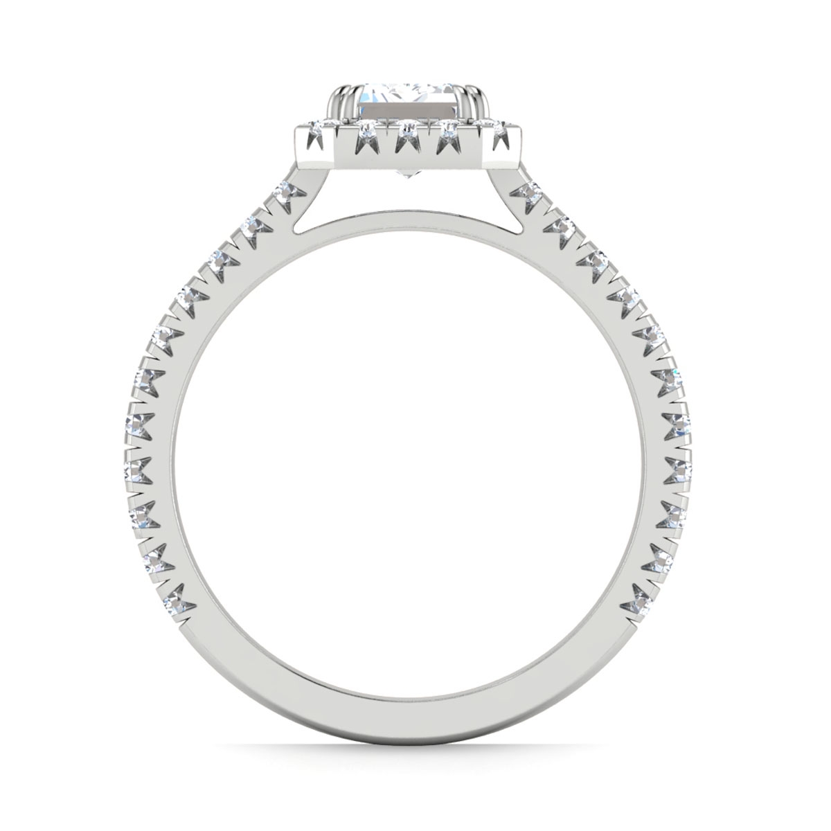 Eden in 18k White Gold — view 2