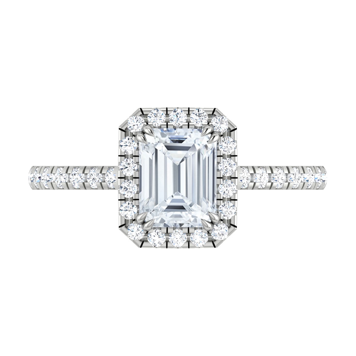 Eden in 18k White Gold — view 5