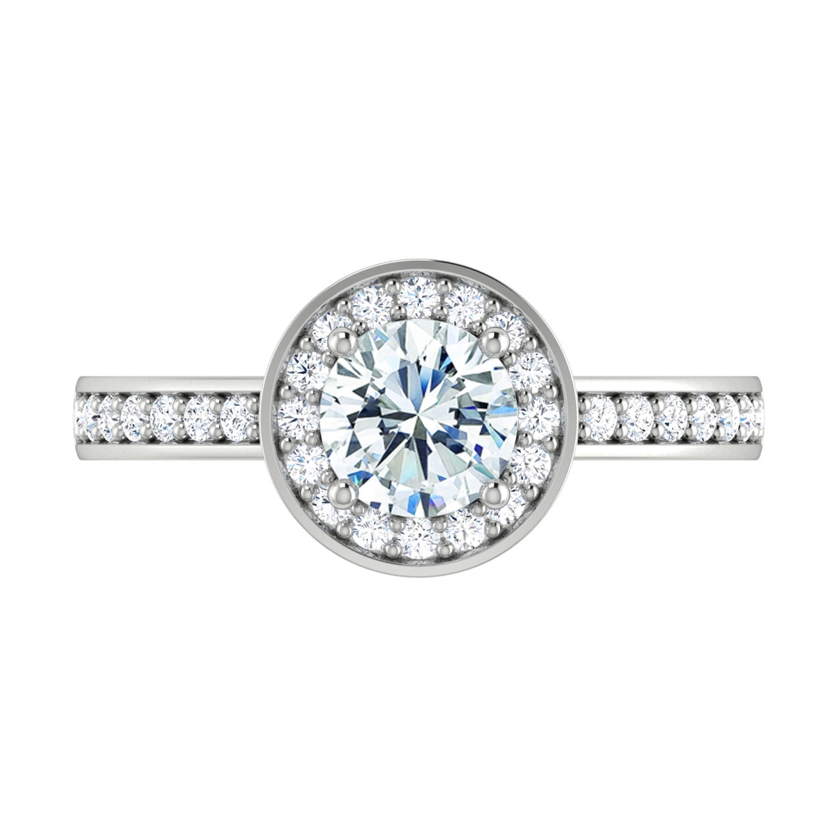 Florence in 18k White Gold — view 5