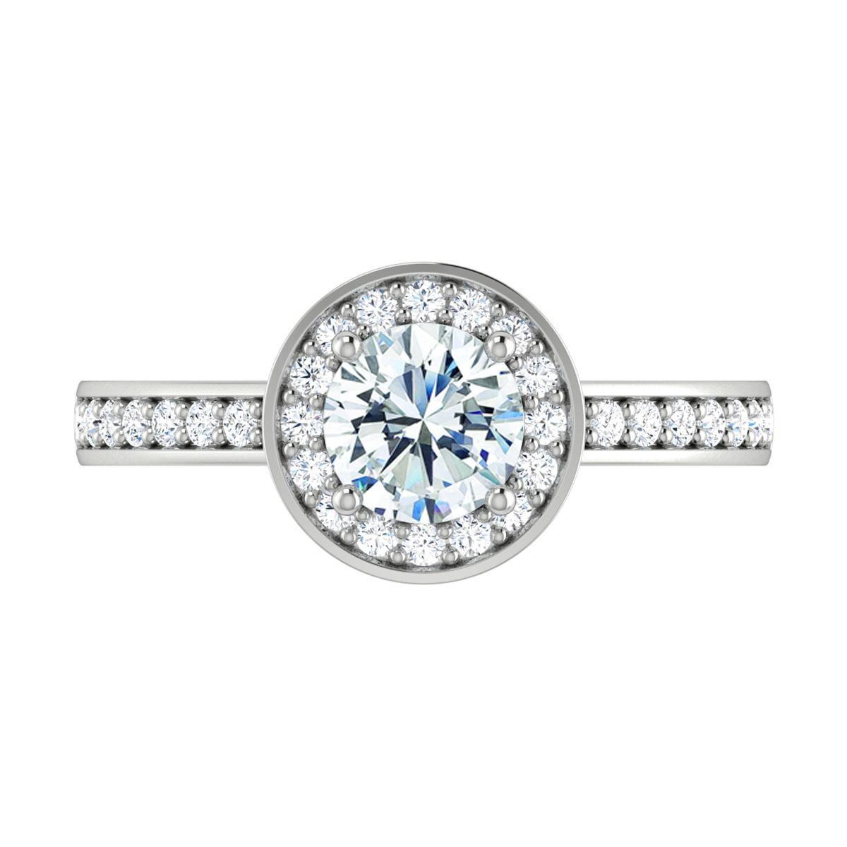 Florence in 18k White Gold — view 5