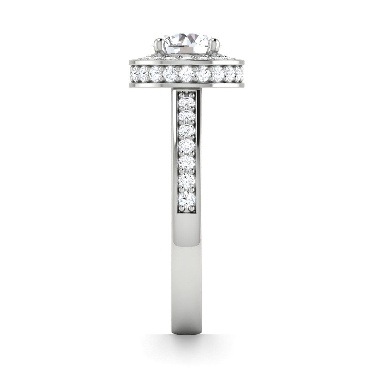 Florence in 18k White Gold — view 4