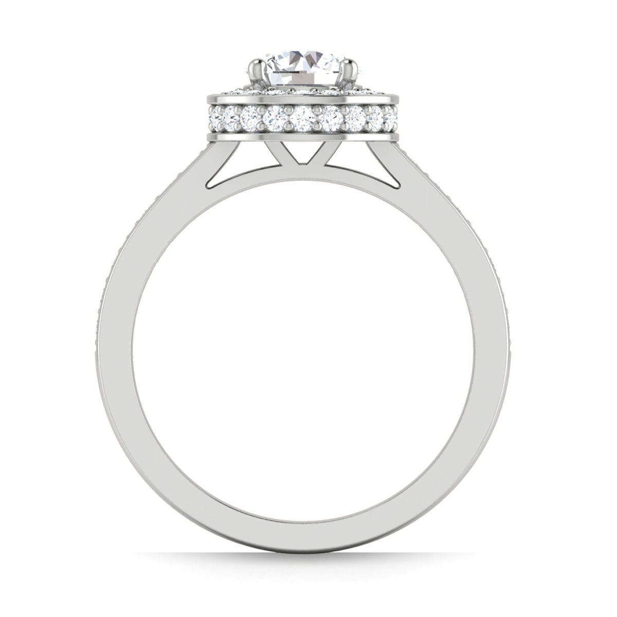 Florence in 18k White Gold — view 2