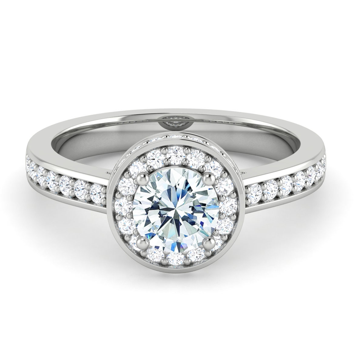 Florence in 18k White Gold