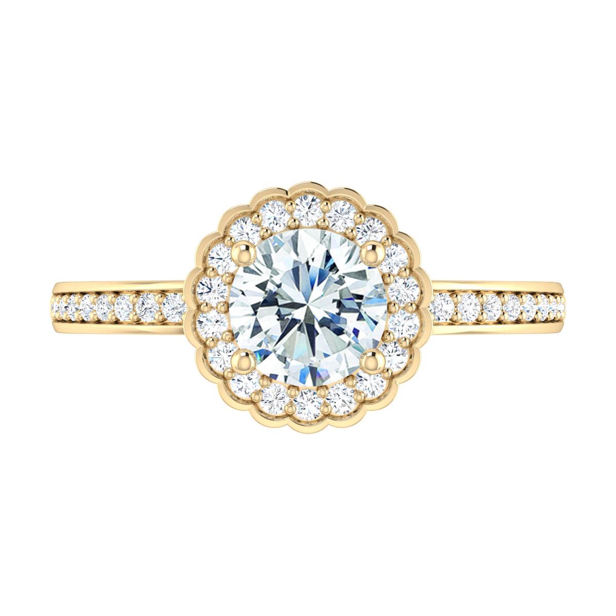 Jasmine in 18k Yellow Gold — view 5