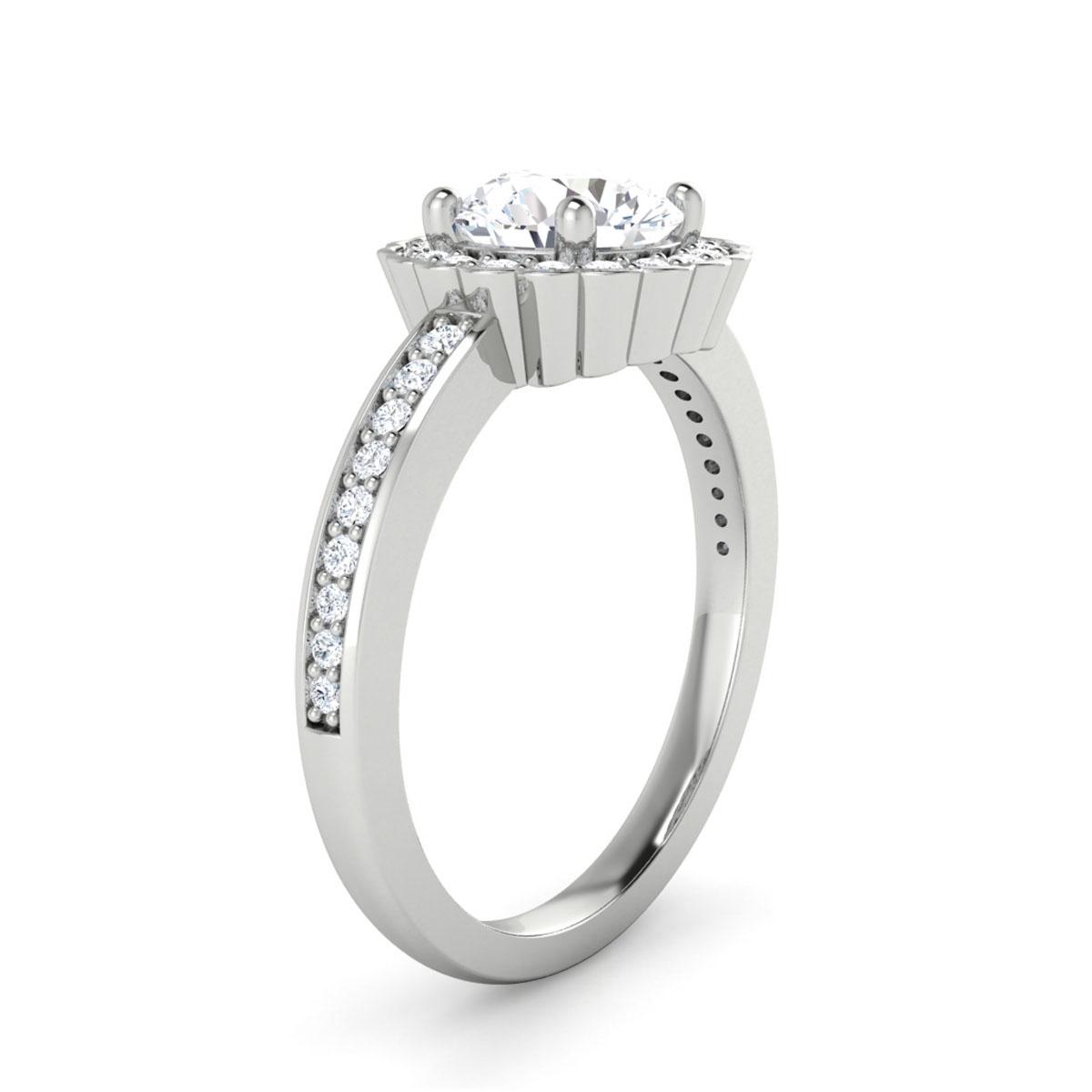 Jasmine in 18k White Gold — view 3
