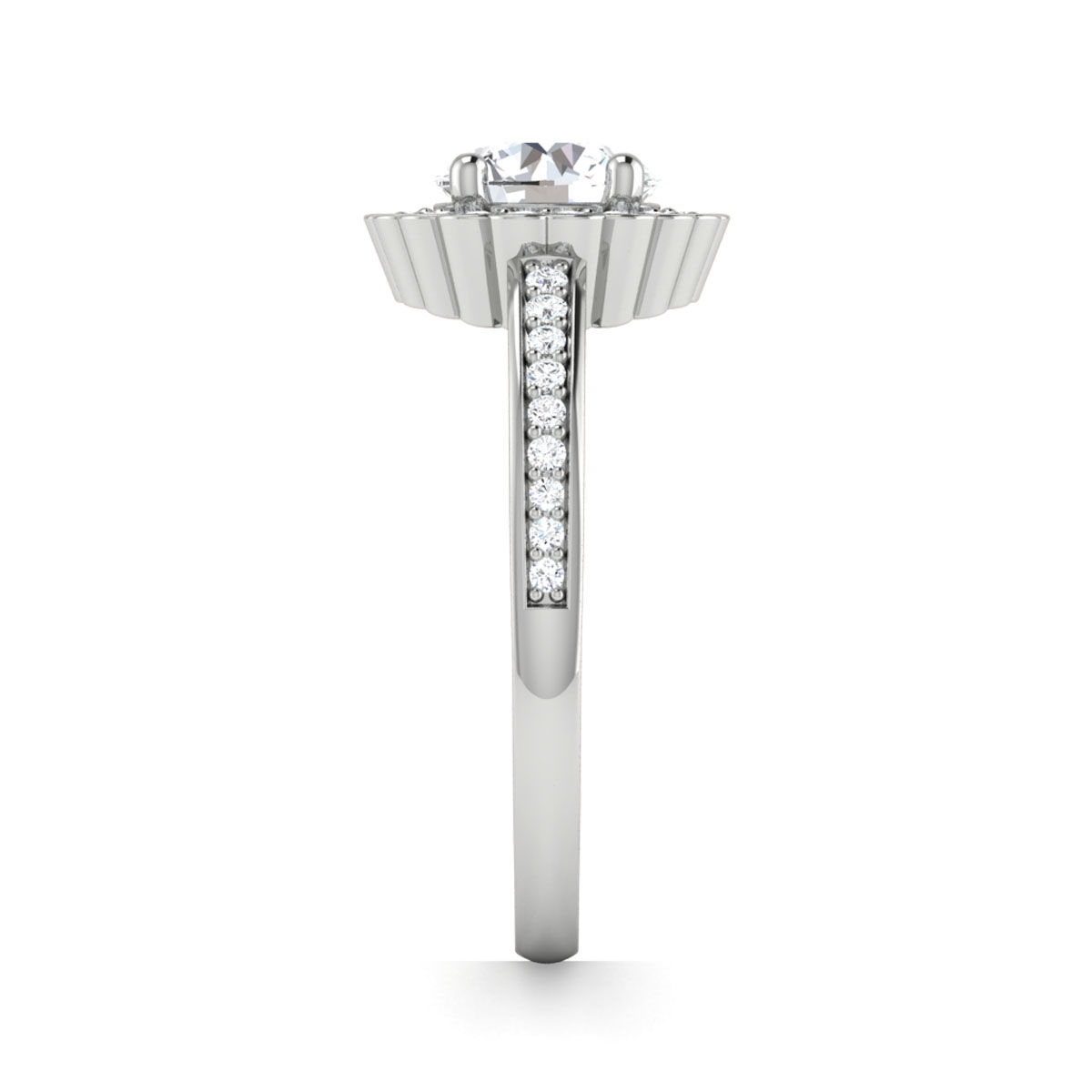 Jasmine in 18k White Gold — view 4
