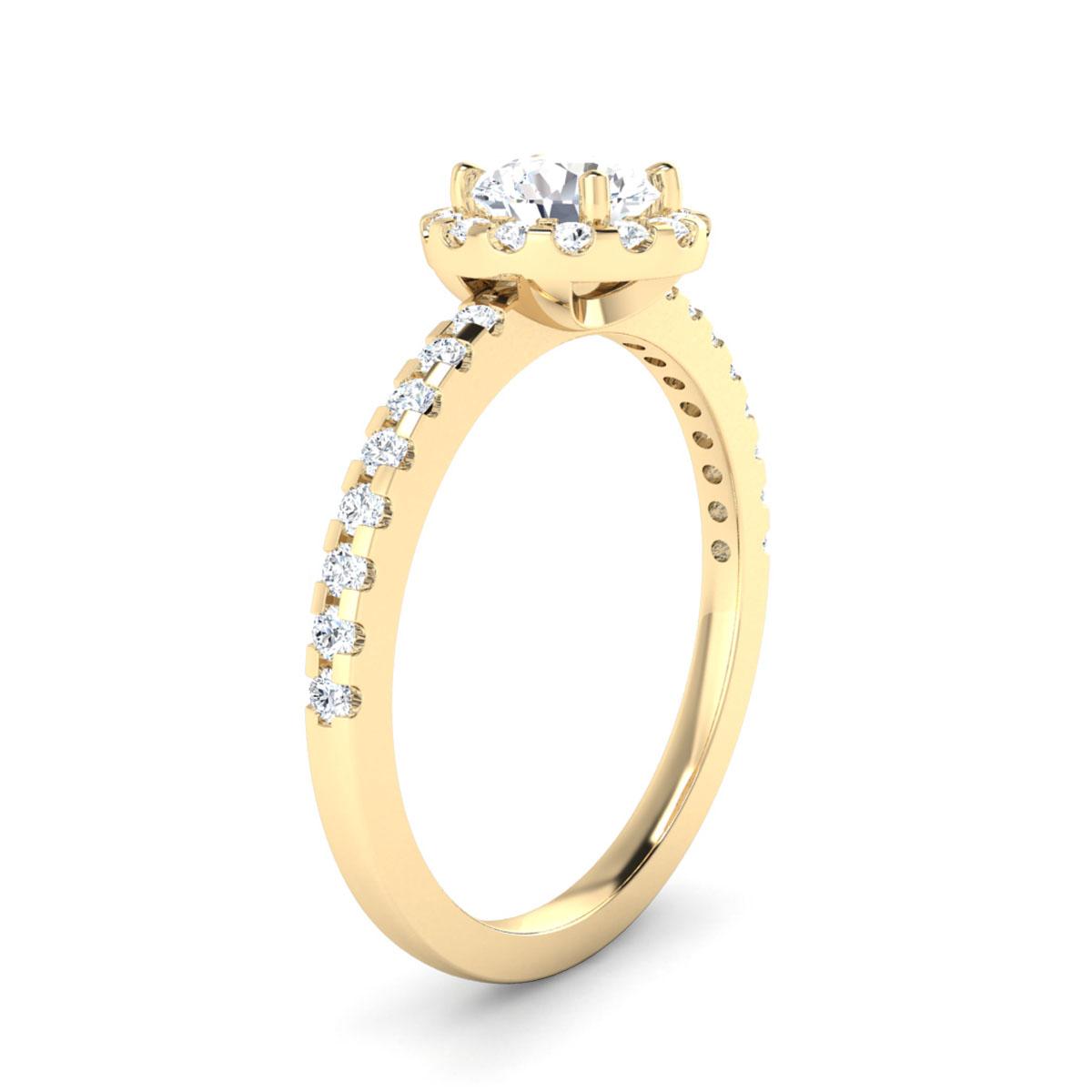 Katie in 18k Yellow Gold — view 3