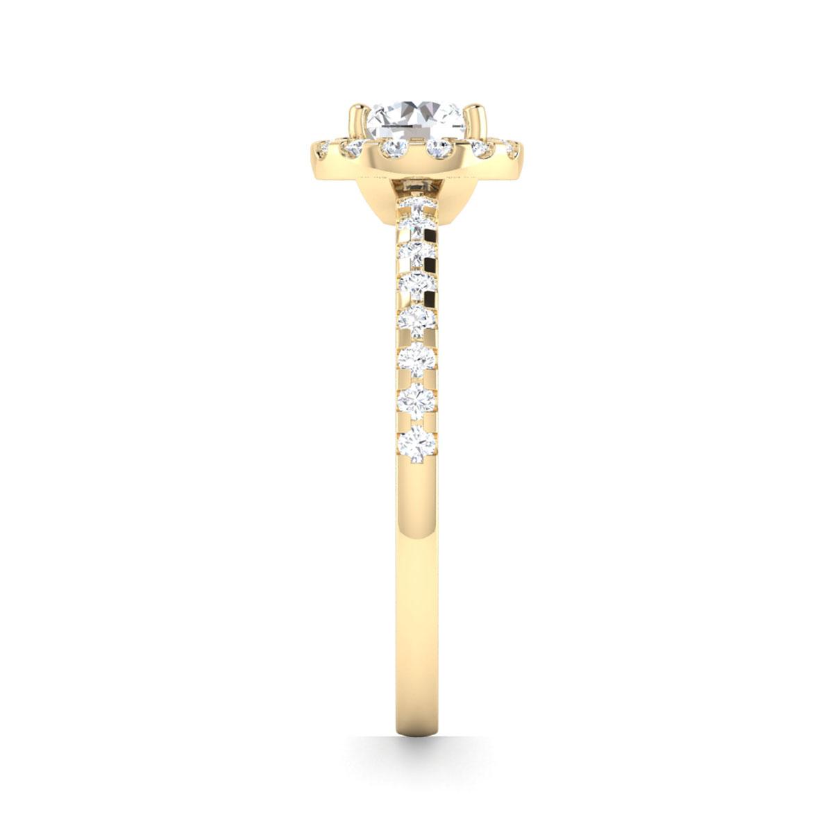 Katie in 18k Yellow Gold — view 4
