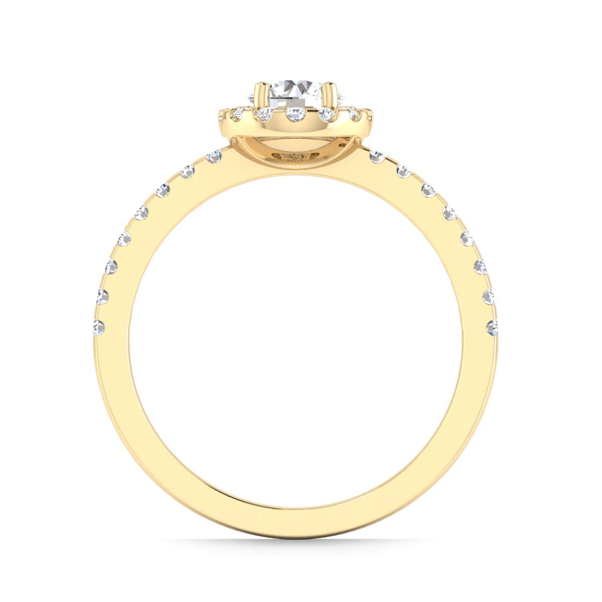 Katie in 18k Yellow Gold — view 2