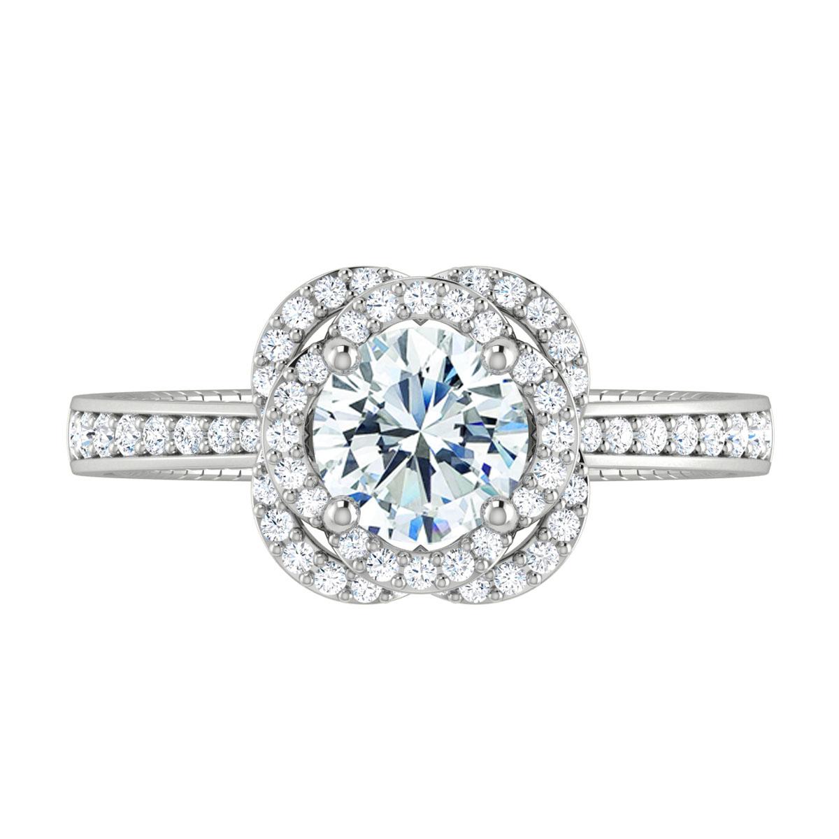 Matilda in 18k White Gold — view 5