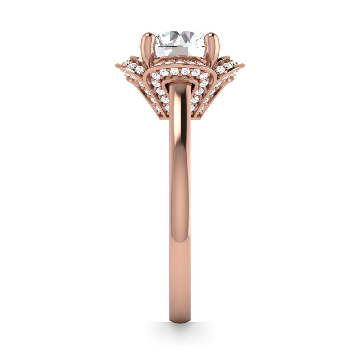Maya in 18k Rose Gold — view 4