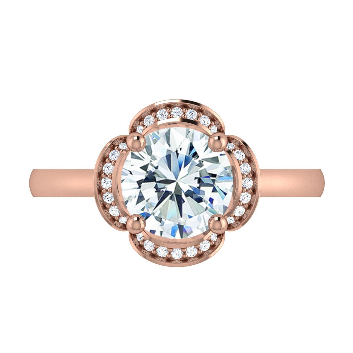 Maya in 18k Rose Gold — view 5