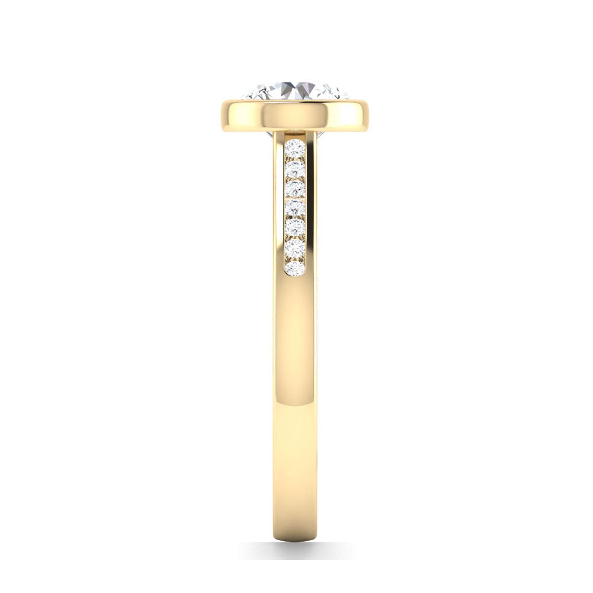 Abbie in 18k Yellow Gold — view 4