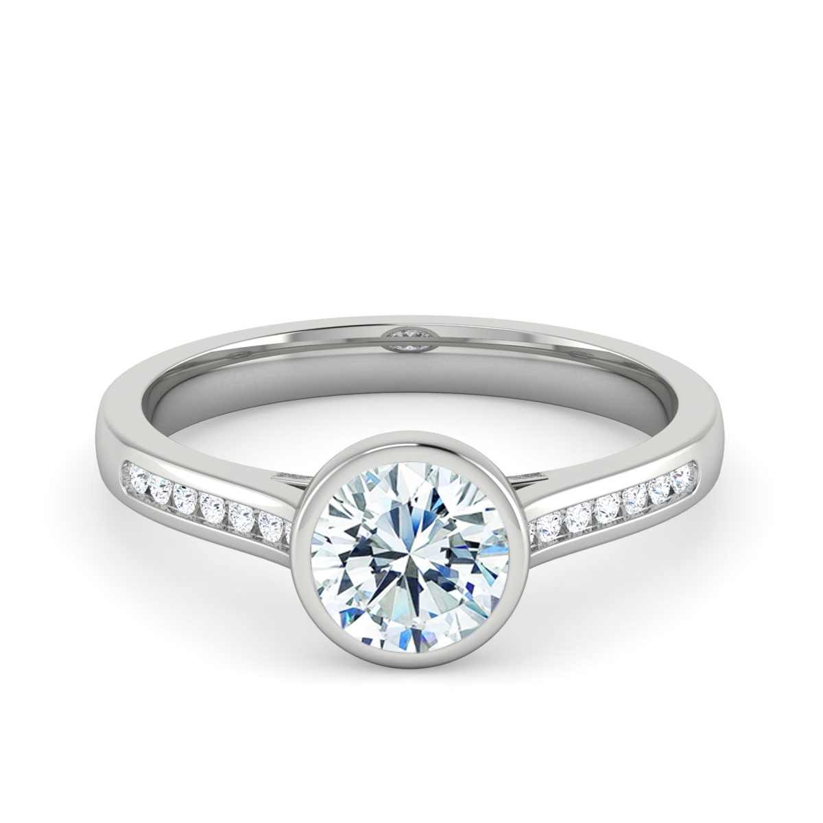 Abbie in 18k White Gold