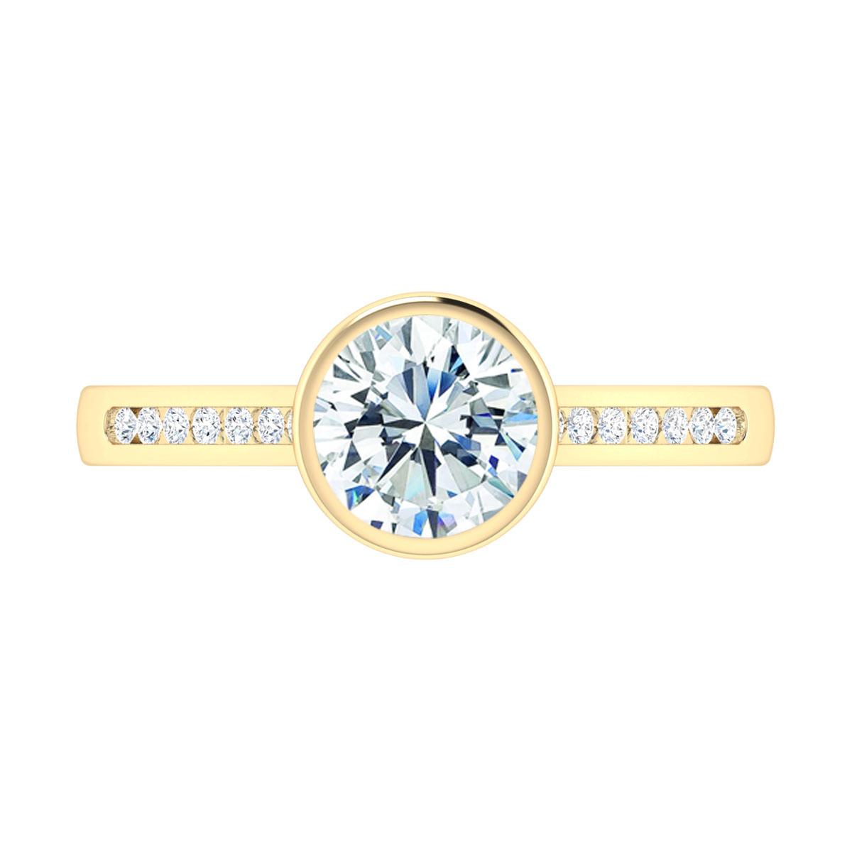 Abbie in 18k Yellow Gold — view 5