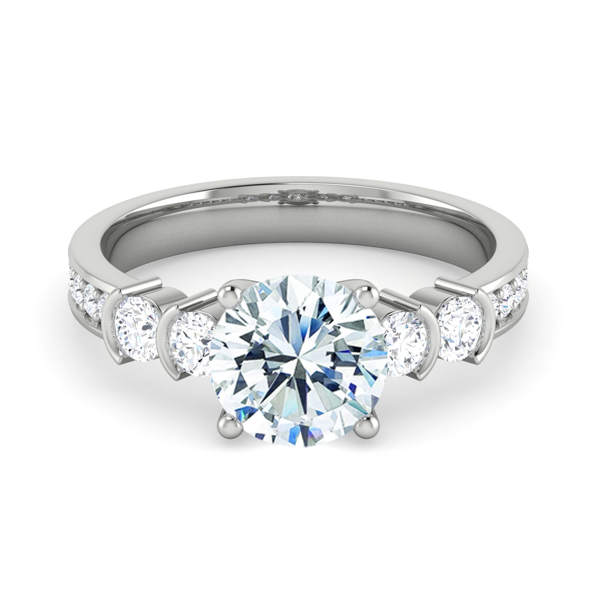 Alia in 18k White Gold