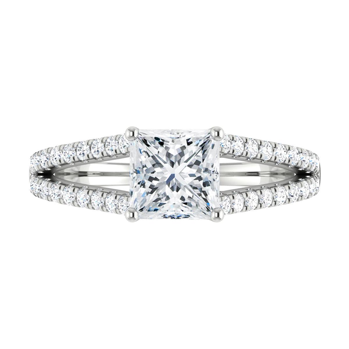 Darcy in 18k White Gold — view 5