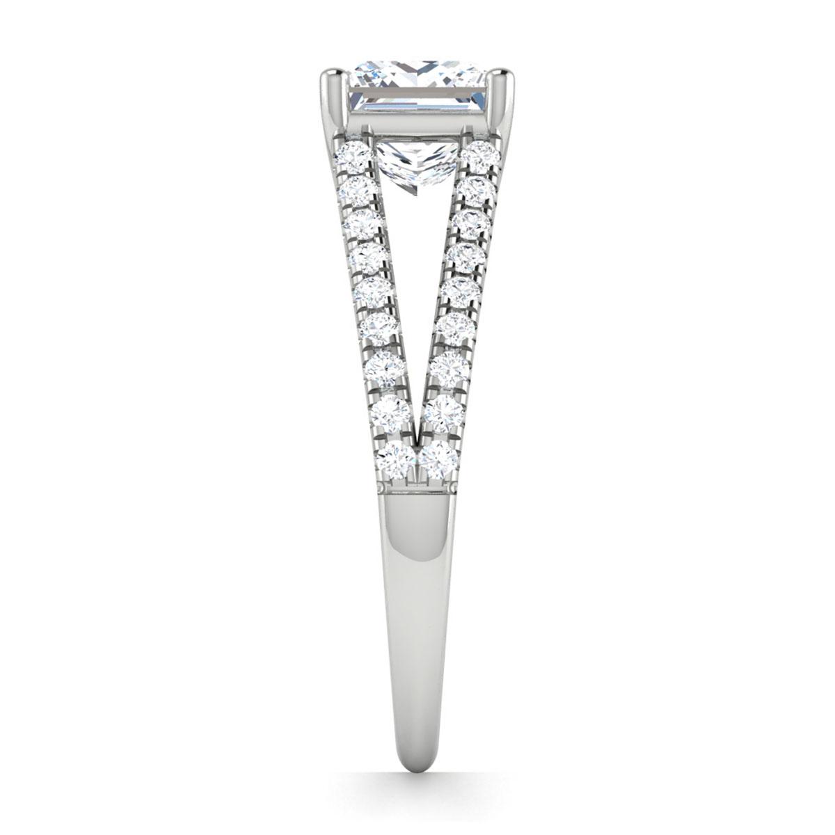 Darcy in 18k White Gold — view 4