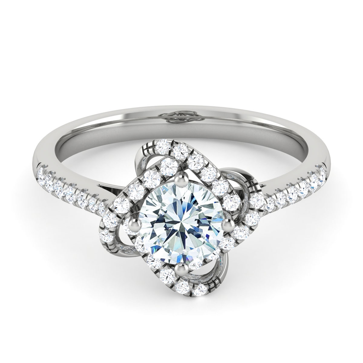 Eleanor in 18k White Gold