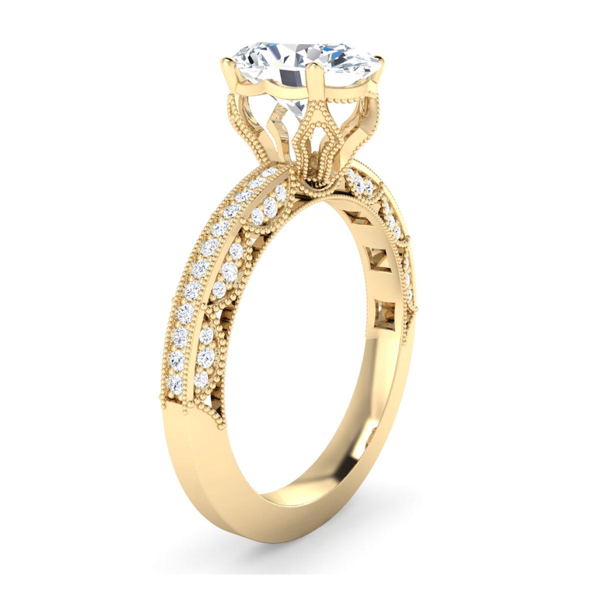 Eve in 18k Yellow Gold — view 3