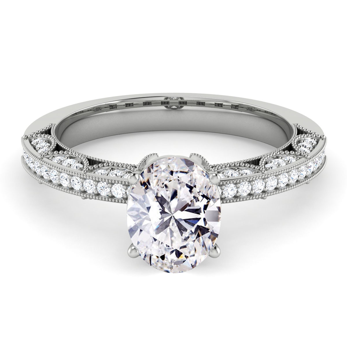 Eve in 18k White Gold