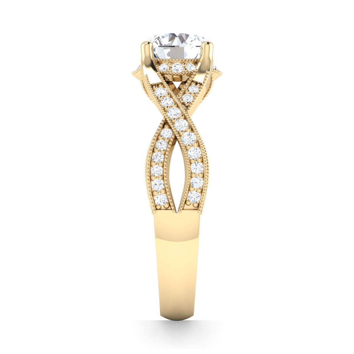 Evelyn in 18k Yellow Gold — view 4
