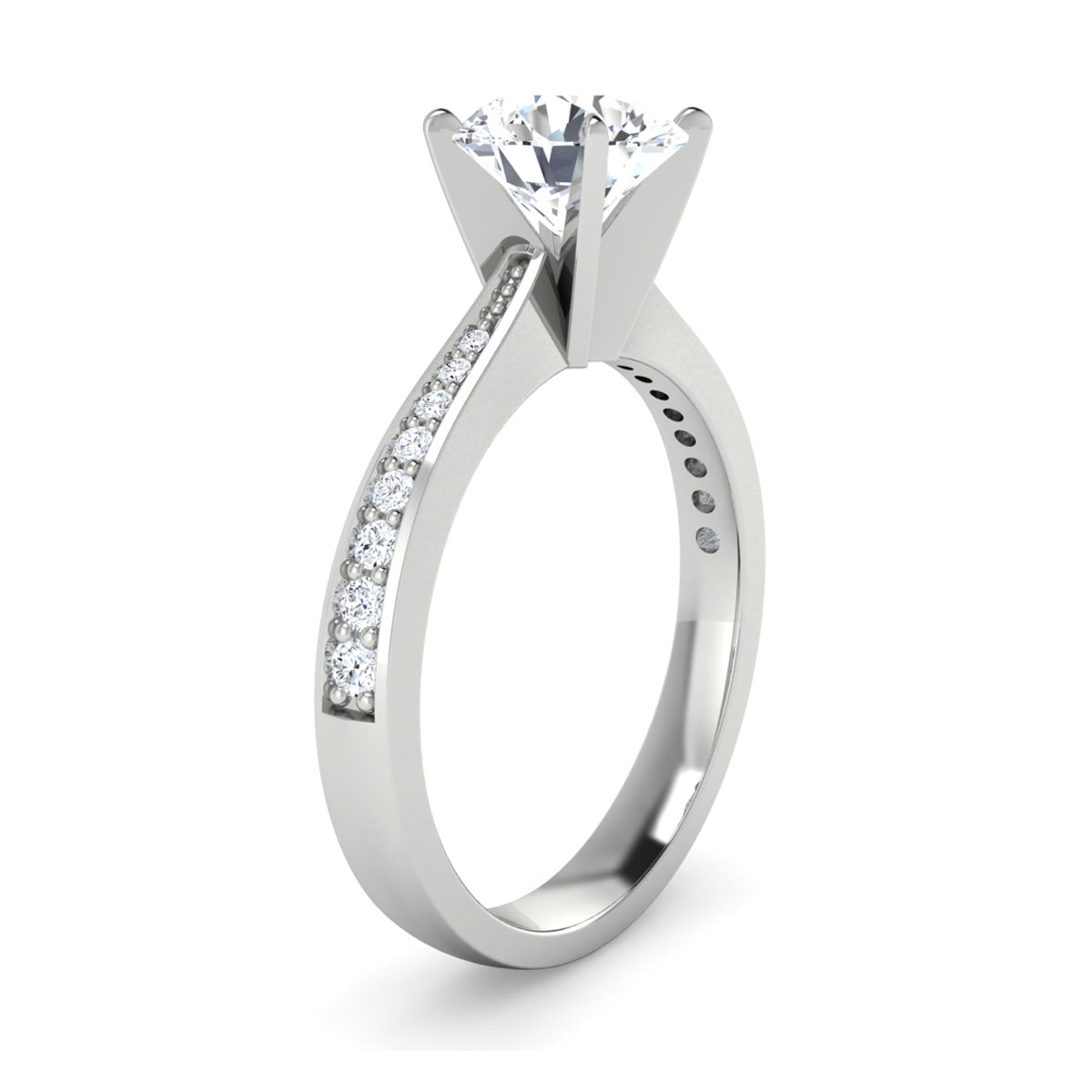 Freya in 18k White Gold — view 3