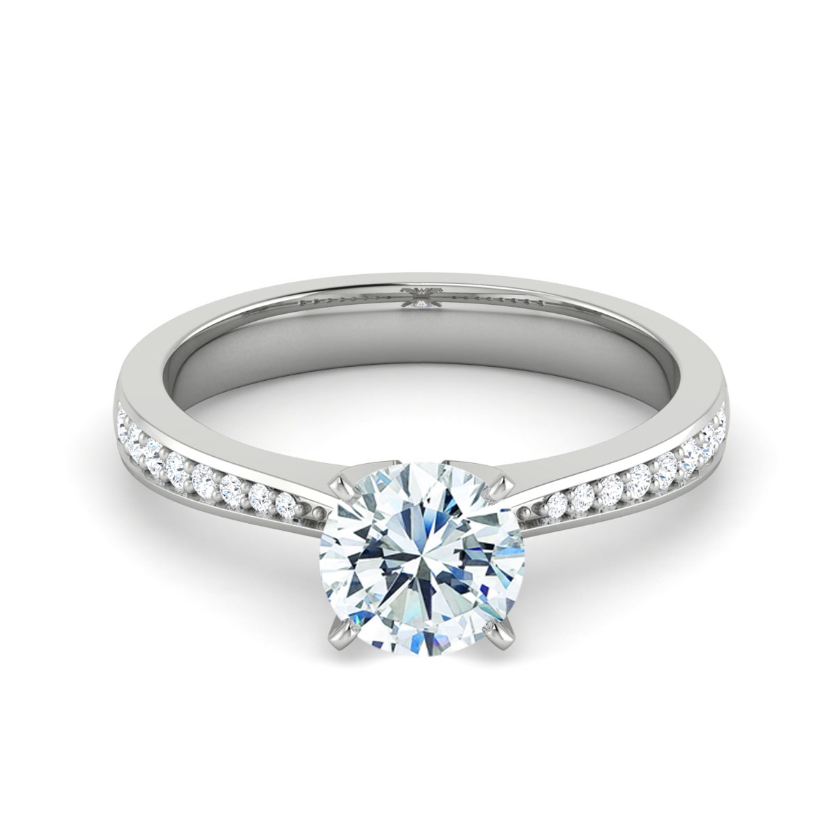 Freya in 18k White Gold