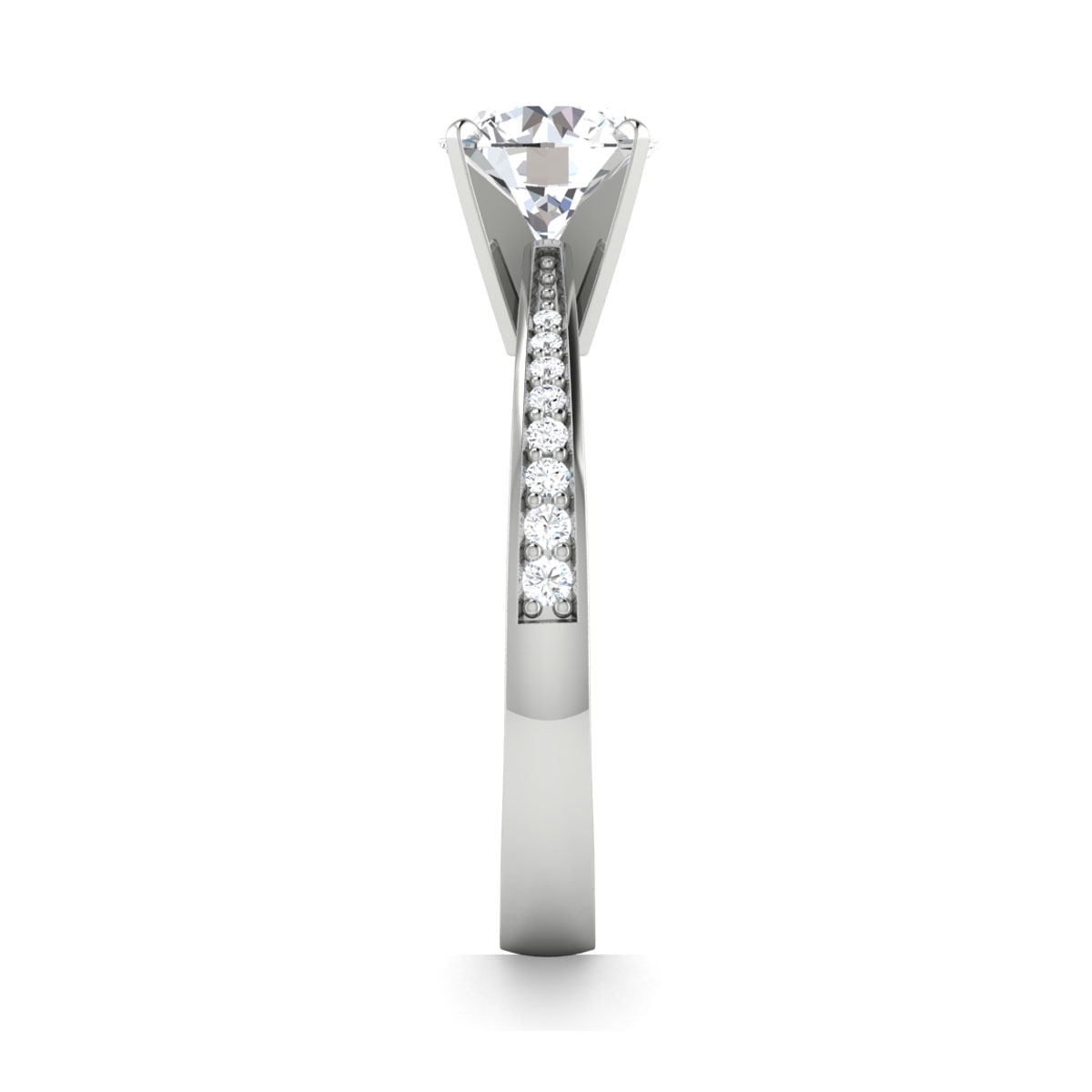 Freya in 18k White Gold — view 4