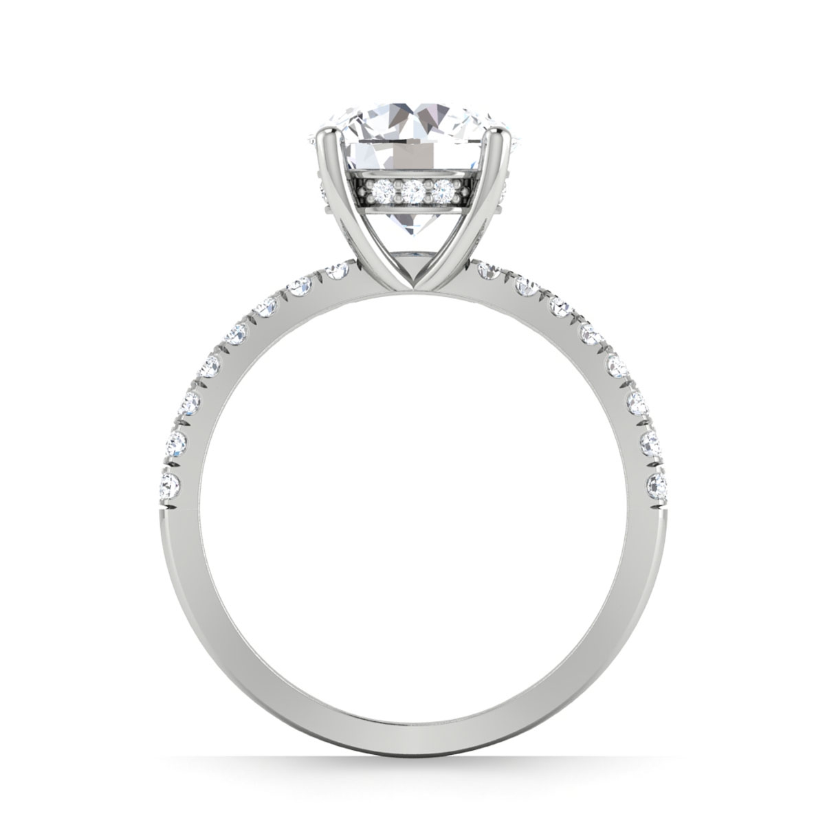 Goldy in 18k White Gold — view 2