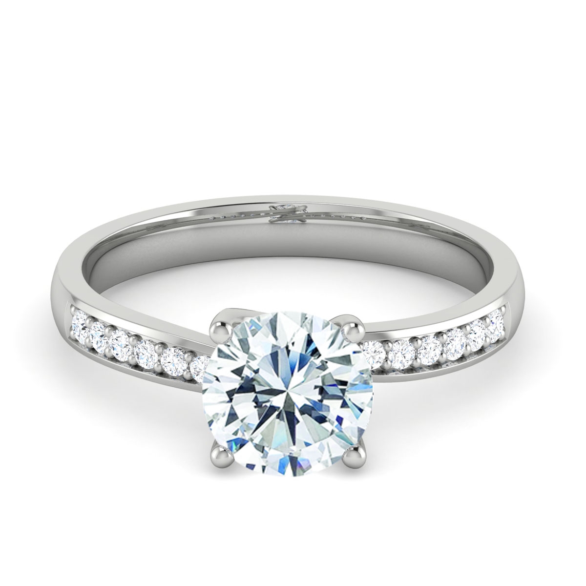 Hana in 18k White Gold