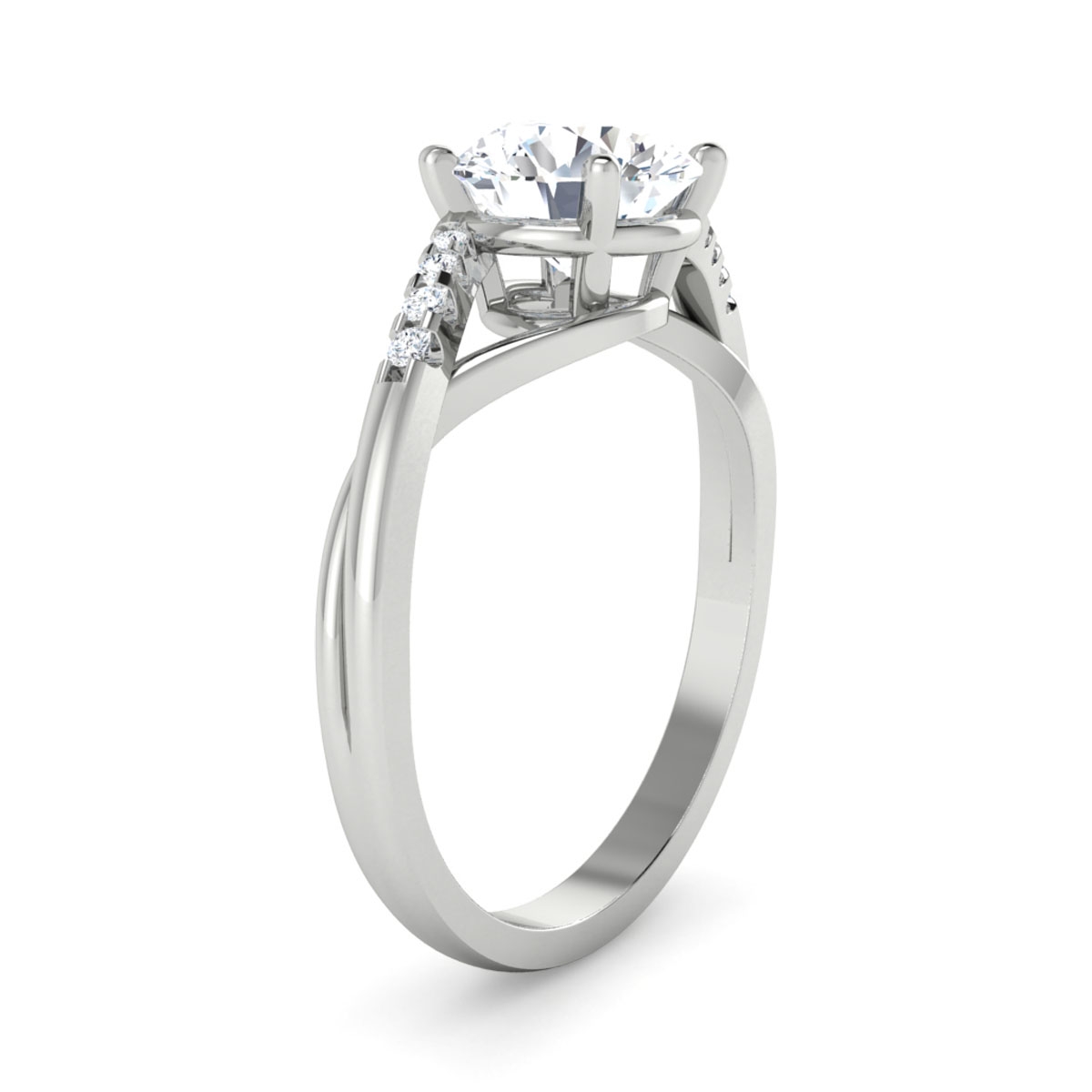 Harriet in 18k White Gold — view 3