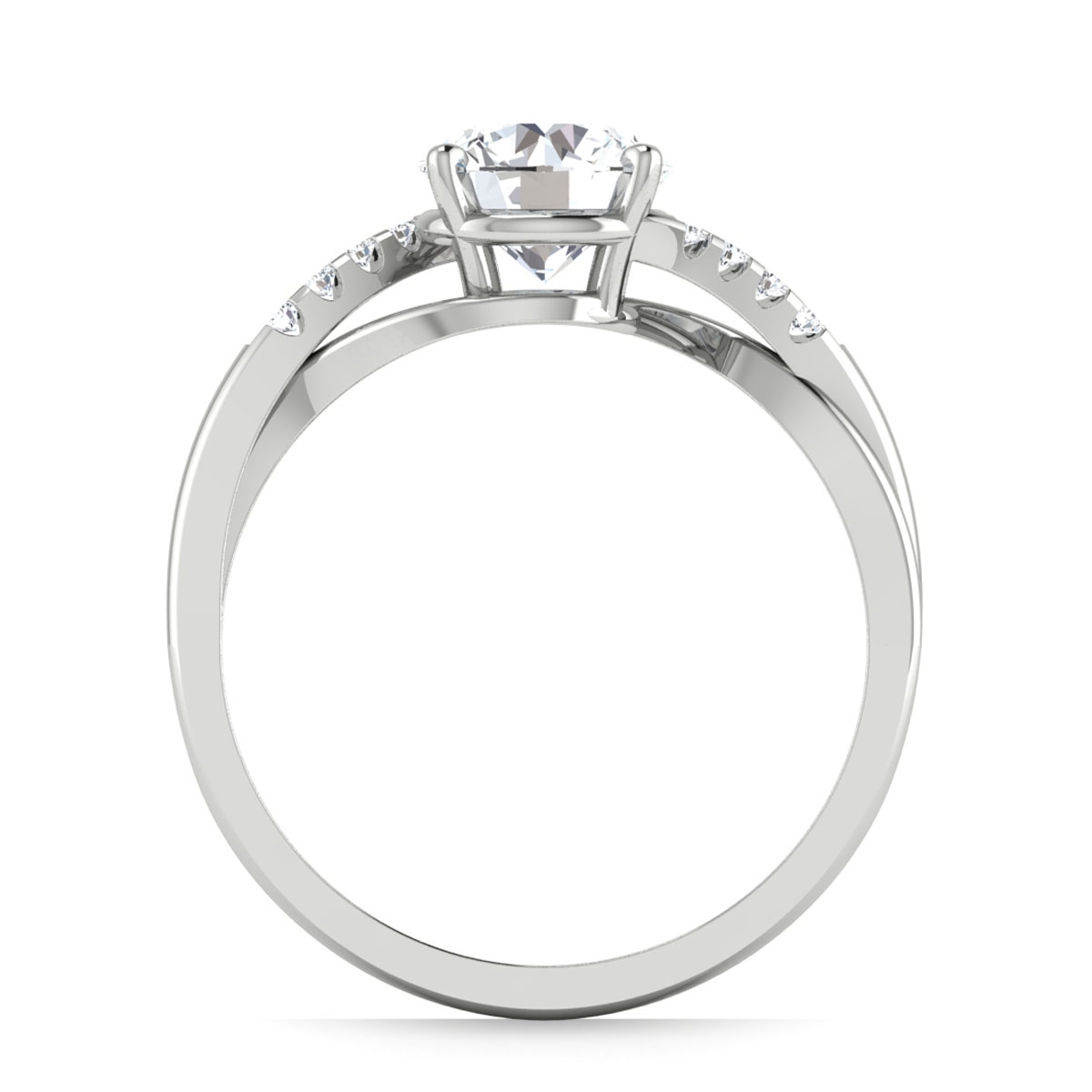 Harriet in 18k White Gold — view 2