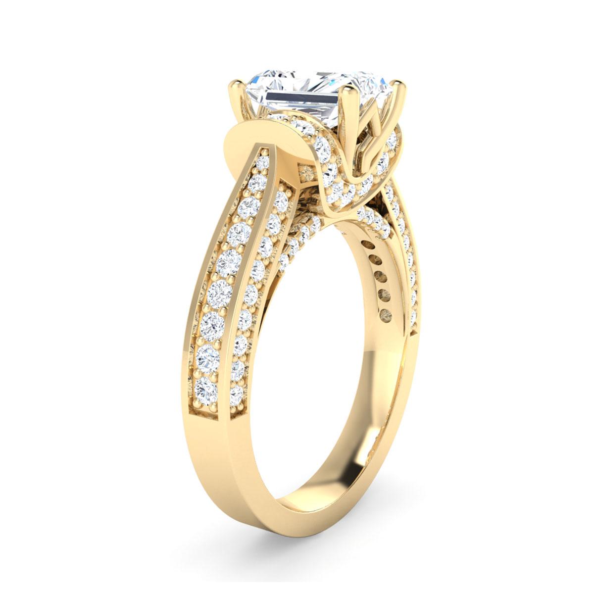 Hazel in 18k Yellow Gold — view 3